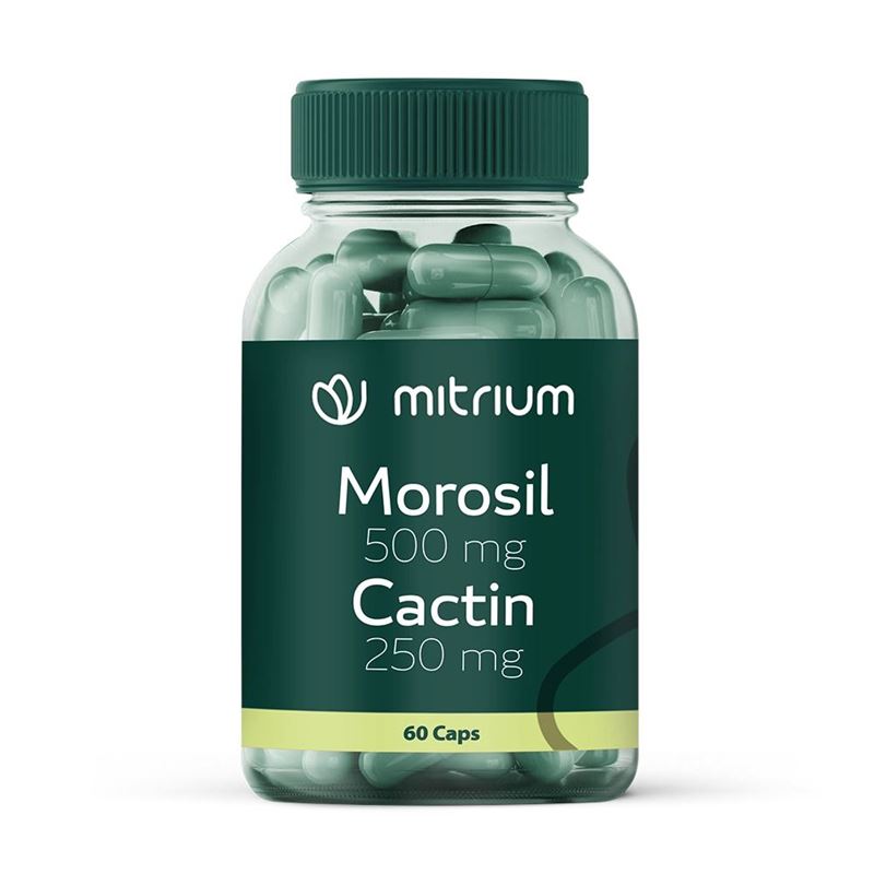 Morosil 250mg + Cactin 250mg 60 Cápsulas