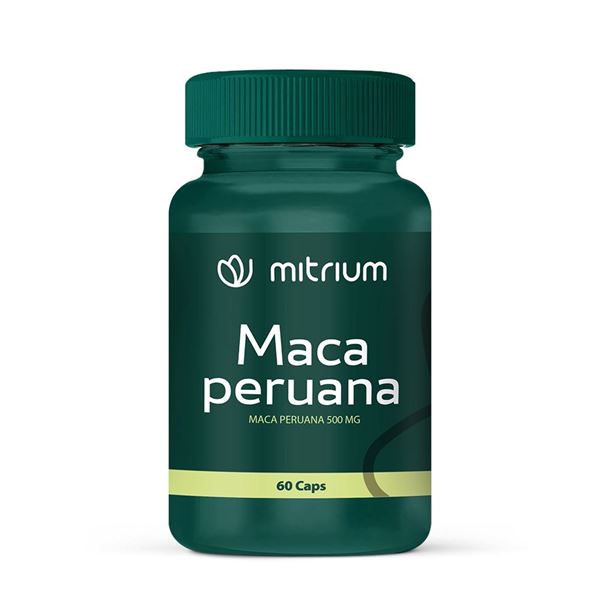 Maca Peruana 500mg 60 Cápsulas