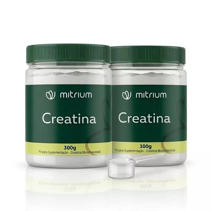 Combo com 2 Frascos de Creatina 300g em pó